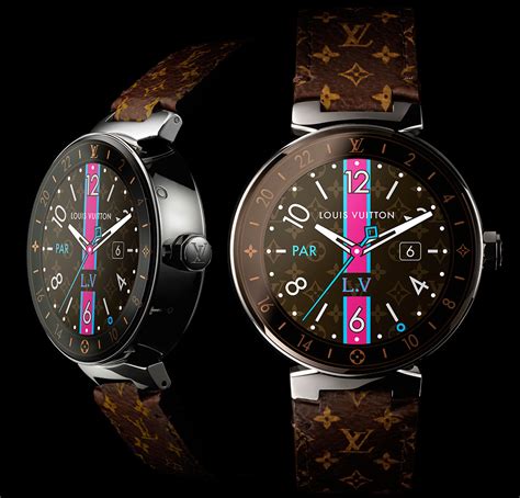 louis vuitton tambour horizon watch.